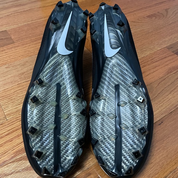 Nike Vapor Untouchable 2 CF VPR Black/White Football Cleats Size 15 924113-001. - Picture 6 of 12